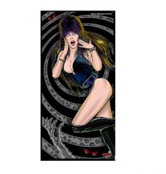 Stern Elvira's House of Horrors Pinball Glass Dust Cover